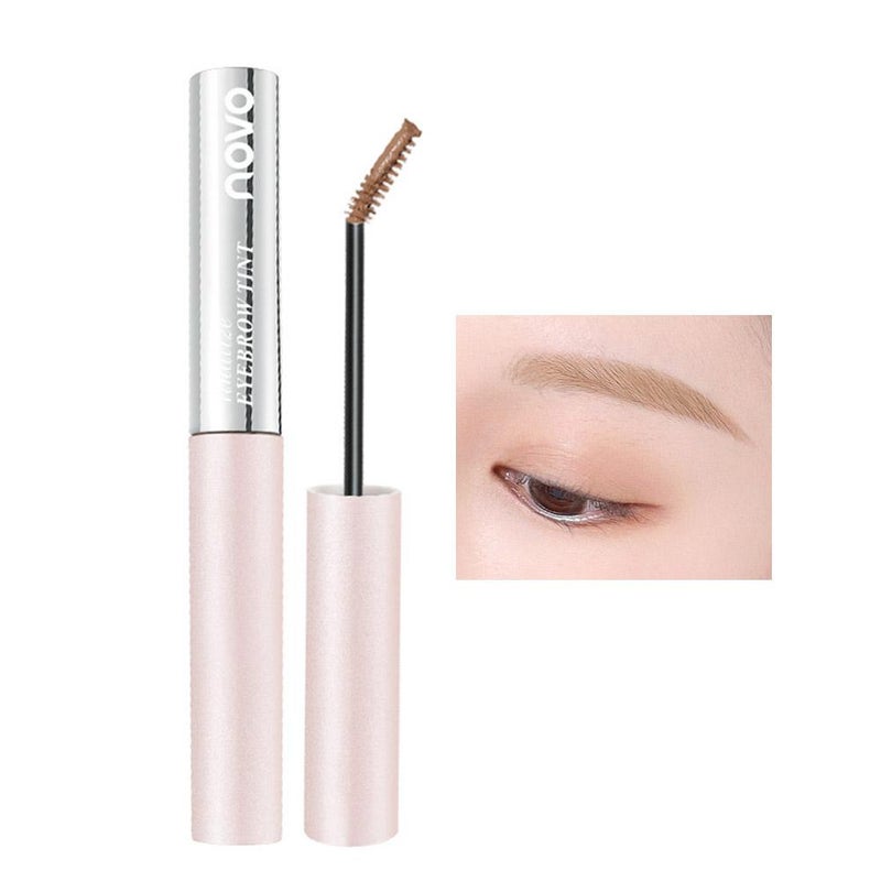NOVO Soft Matte Setting Eyebrow Mascara: Natural, three-dimensional, and defined brow hairs; waterproof, sweatproof, smudge-proof, and long-lasting.